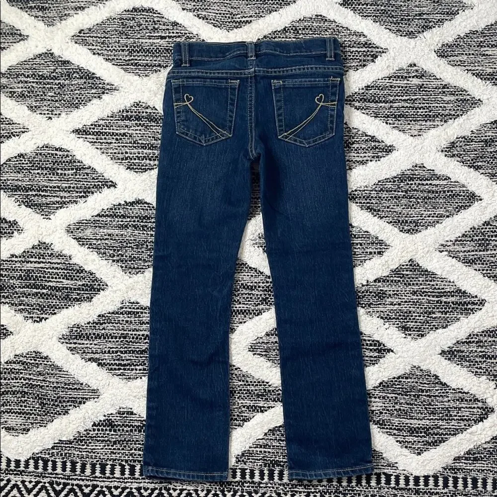 Children’s Place Dark Blue Skinny Stretch Jeans size 6x/7